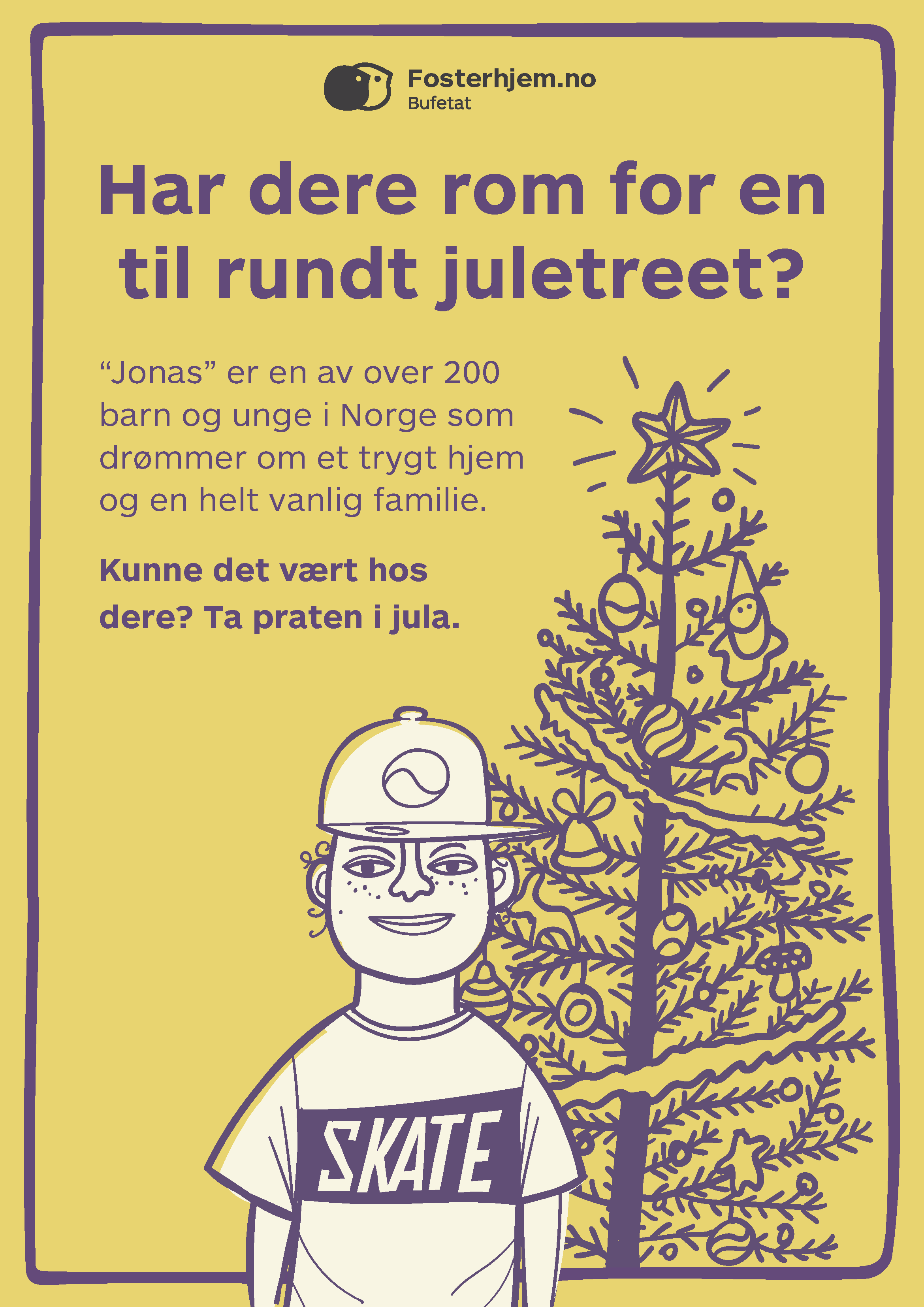 Har dere rom for en til rundt juletreet? Kåfjord kommune